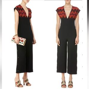 Maiyet embroidered and beaded jumpsuit